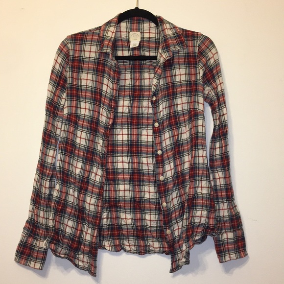 J. Crew Tops - J Crew The Perfect Shirt Flannel